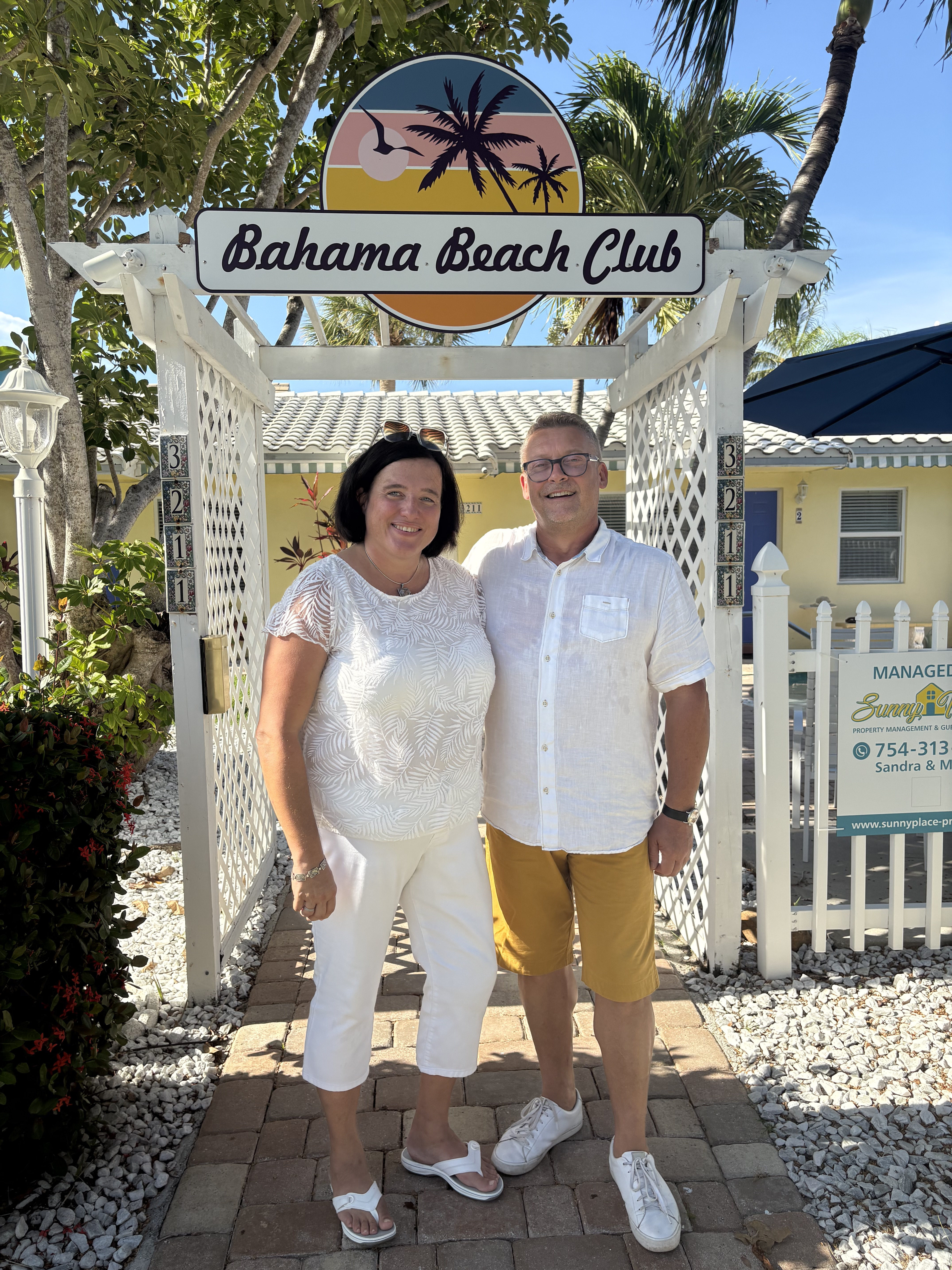 Sandra & Mirko — Owners of Bahama Beach Club